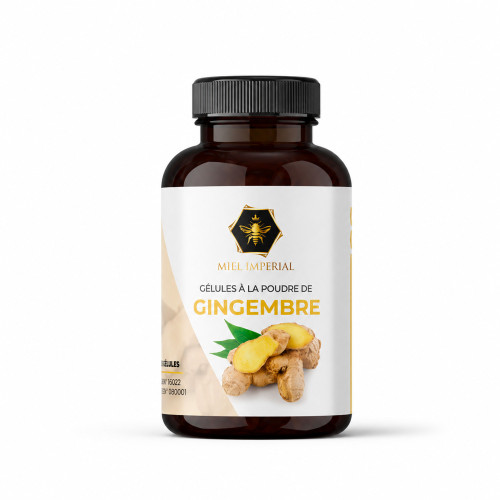 60 Gélules à la poudre de gingembre