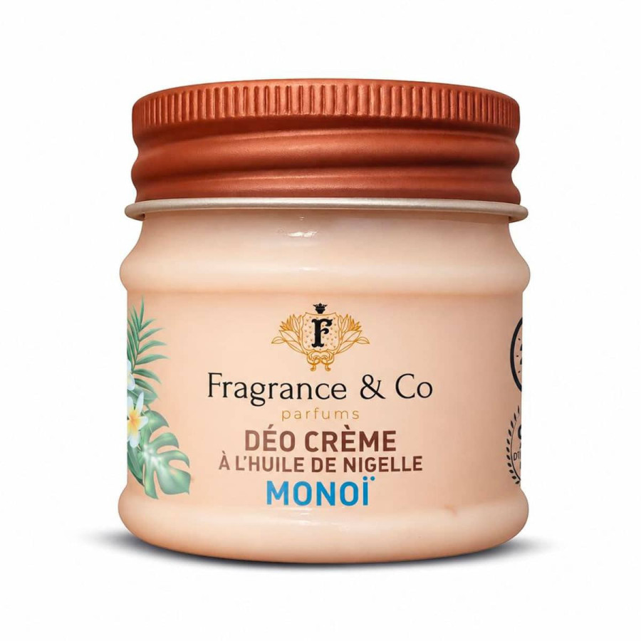 Zwarte komijn deodorantcrème Monoï 50 g | Miel Impérial