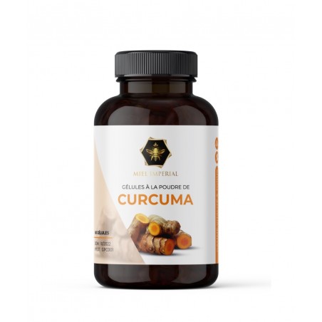 60 gélules à la poudre de curcuma