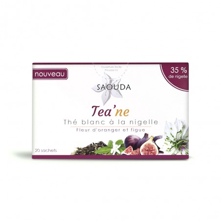 Té blanco con comino negro, azahar e higo