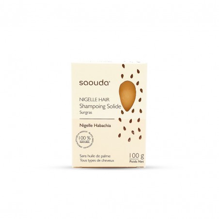 Champú sólido Nigella Rhassoul 100g - Saouda