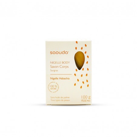 Nigella-Körperseife 100g - Saouda
