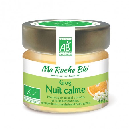Grog nuit calme bio 100g - Ma Ruche Bio