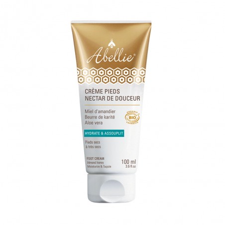Crème pieds bio 100ml - Abellie
