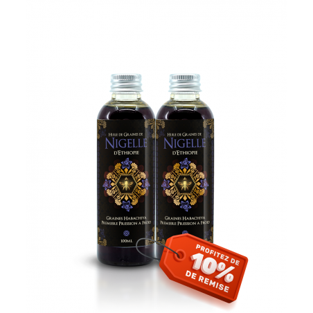 Pack huile de nigelle d'Éthiopie (Habachia)