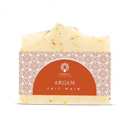 Savon à l'argan fait main 100g - Assali