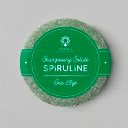 Shampoing solide à la spiruline (Env. 80g) - Assali