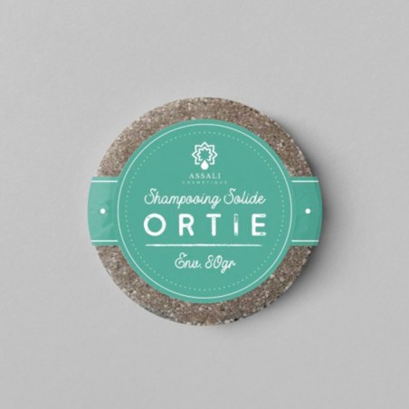 Shampoing solide à l'ortie | Bienfaits pour les cheveux | Miel-imperial.com
