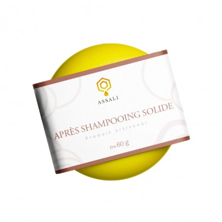 Après shampooing solide (Env. 60g) - Assali