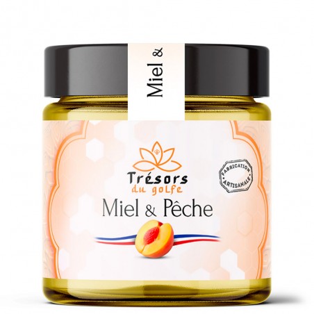 Miel & Pêche | Fabrication artisanale | Contenance 250g