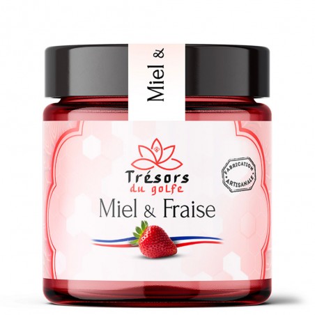 Miel & Fraise (Fabrication artisanale) 250g - Trésors du Golfe