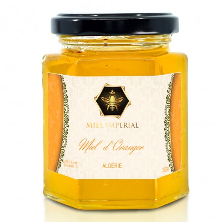 Miel d'Oranger d'Algérie - Pot de 250g