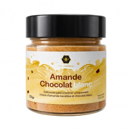Almond & White Chocolate Amlou – Natural Spread – 200g