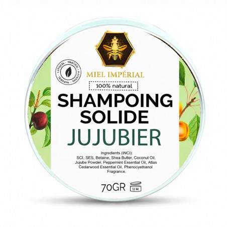 Jujube solid shampoo | Jujube powder & shea butter
