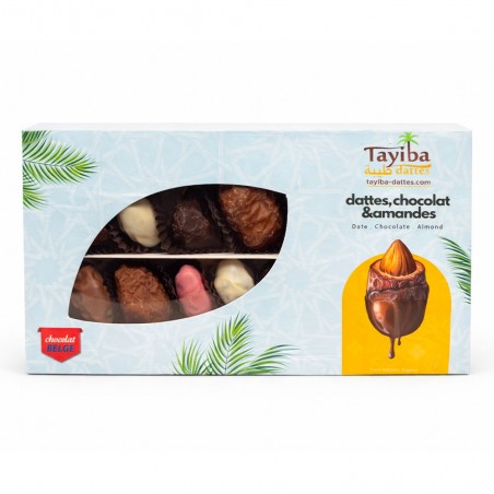 Dadels met Chocolade & Amandelen – 200g