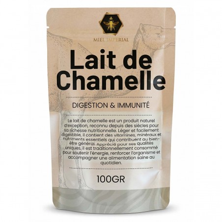 Lait de chamelle en poudre | Bienfaits nombreux | Contenance 100g