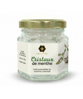 Cristales de menta I Ideal para la higiene íntima I Capacidad 20g