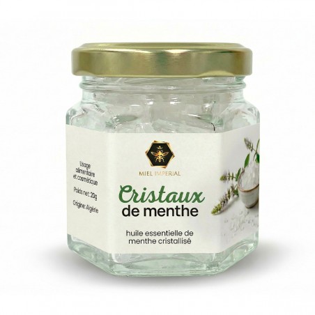 Cristaux de menthe - Pot de 20g