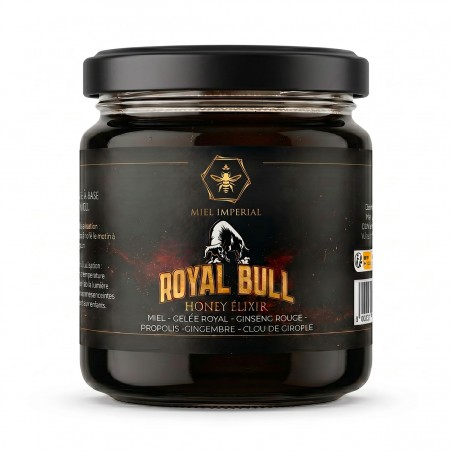 Miel King Kong honey - Royel Bull Honey Élixir - Pot de 100g