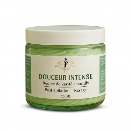 Aufgeschlagene Sheabutter Pflege nach Haarentfernung und Rasur - 100g