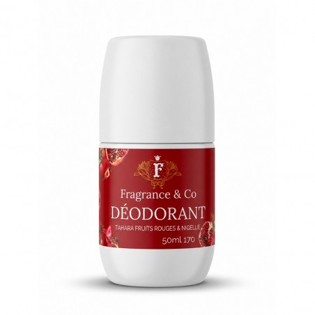 Déodorant tahara fruits rouges et nigelle - Fragrance & Co