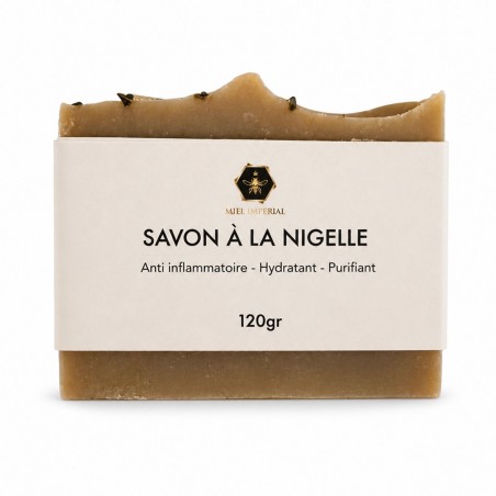Savon à l'huile de Nigelle d'Éthiopie 100g | Miel-impérial.com