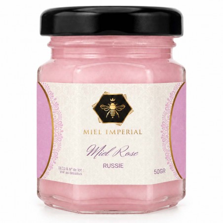 Rosa Honig aus Russland I Russisches Bienenstockprodukt I 250g