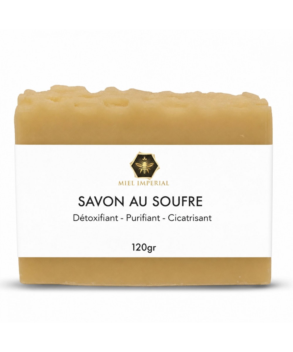 Savon artisanal au soufre - 120g