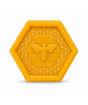 Jabón Hexagonal con Miel 100 g – Fabricado en Francia