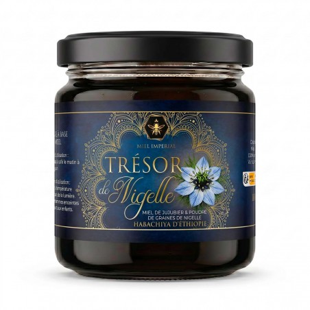 Nigella Treasure – Sidr Honey & Black Seed Powder 100g