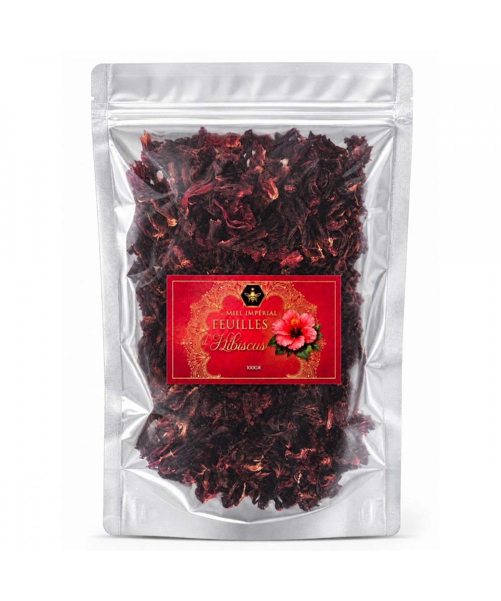 Dried Hibiscus Leaves – 100 g Pouch