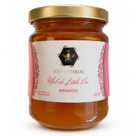 Miel de fleurs de Litchi bio – 250g