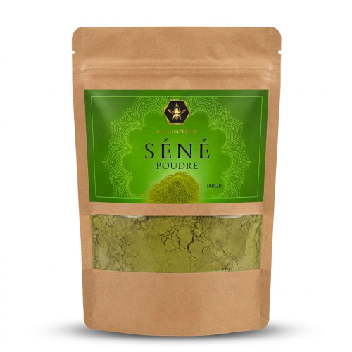 Poudre de séné - Senna alexandrina moulue - Sachet de 100g
