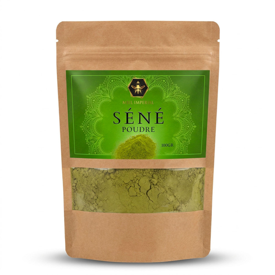 Poudre de séné - Senna alexandrina moulue - Sachet de 100g