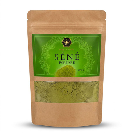 Poudre de séné - Senna alexandrina moulue - Sachet de 100g