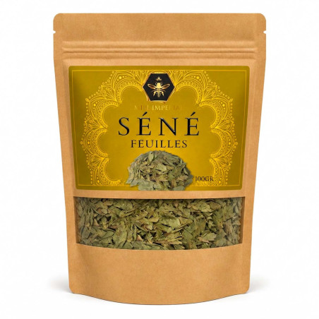 Feuilles de séné entières - Senna alexandrina - Sachet de 100g
