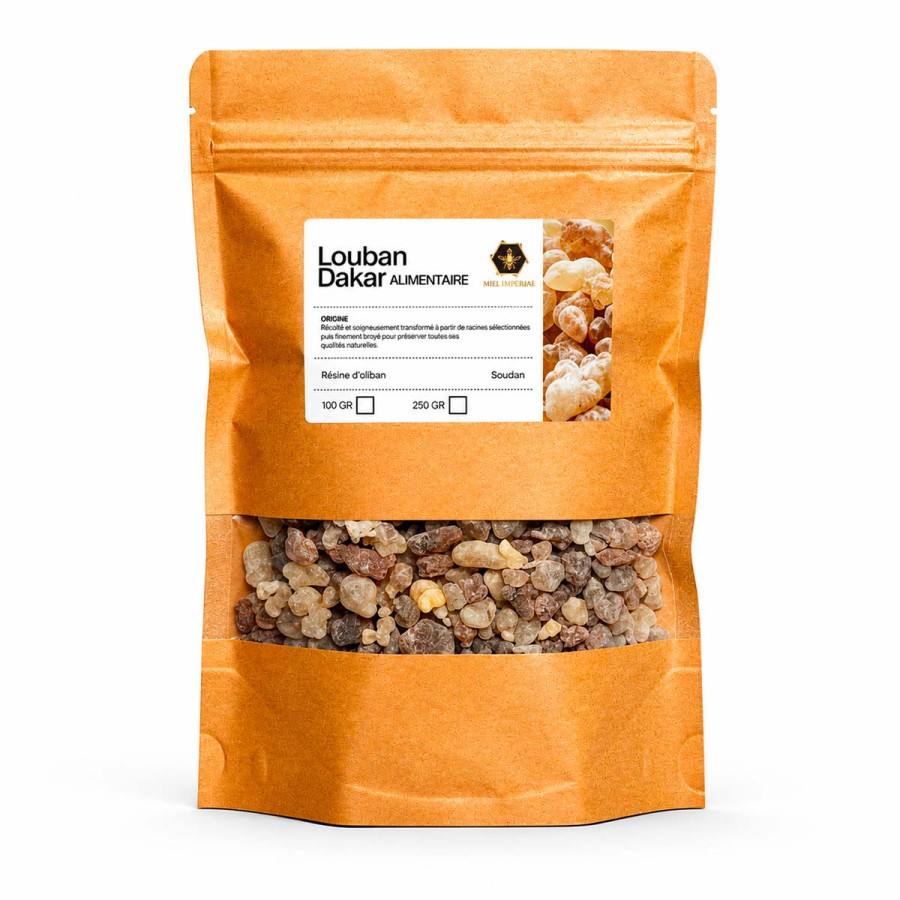Food-Grade Louban Dakar 100 g or 250 g | Frankincense Resin