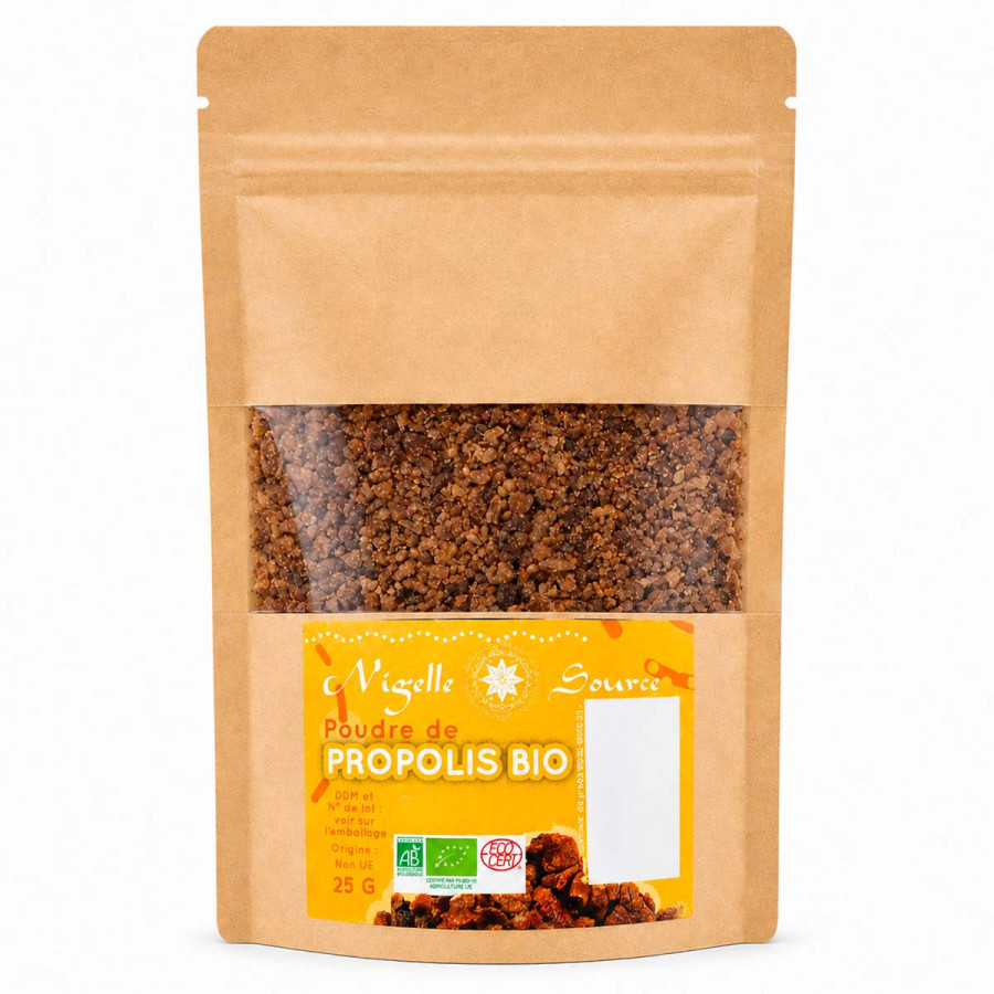 Propolis bio en poudre 25g