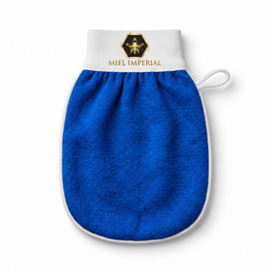 Gant kessa marocain bleu – Exfoliation équilibrée