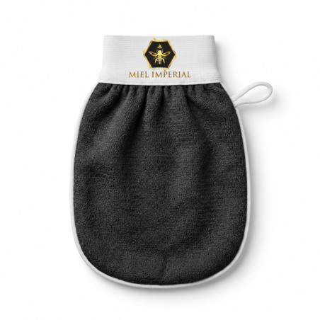 Gant kessa marocain noir – Exfoliation équilibrée