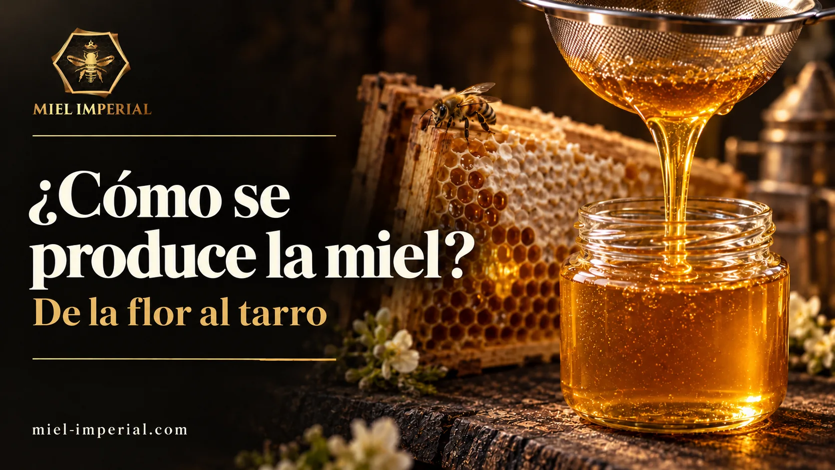 ¿Cómo se produce la miel? | Miel Impérial
