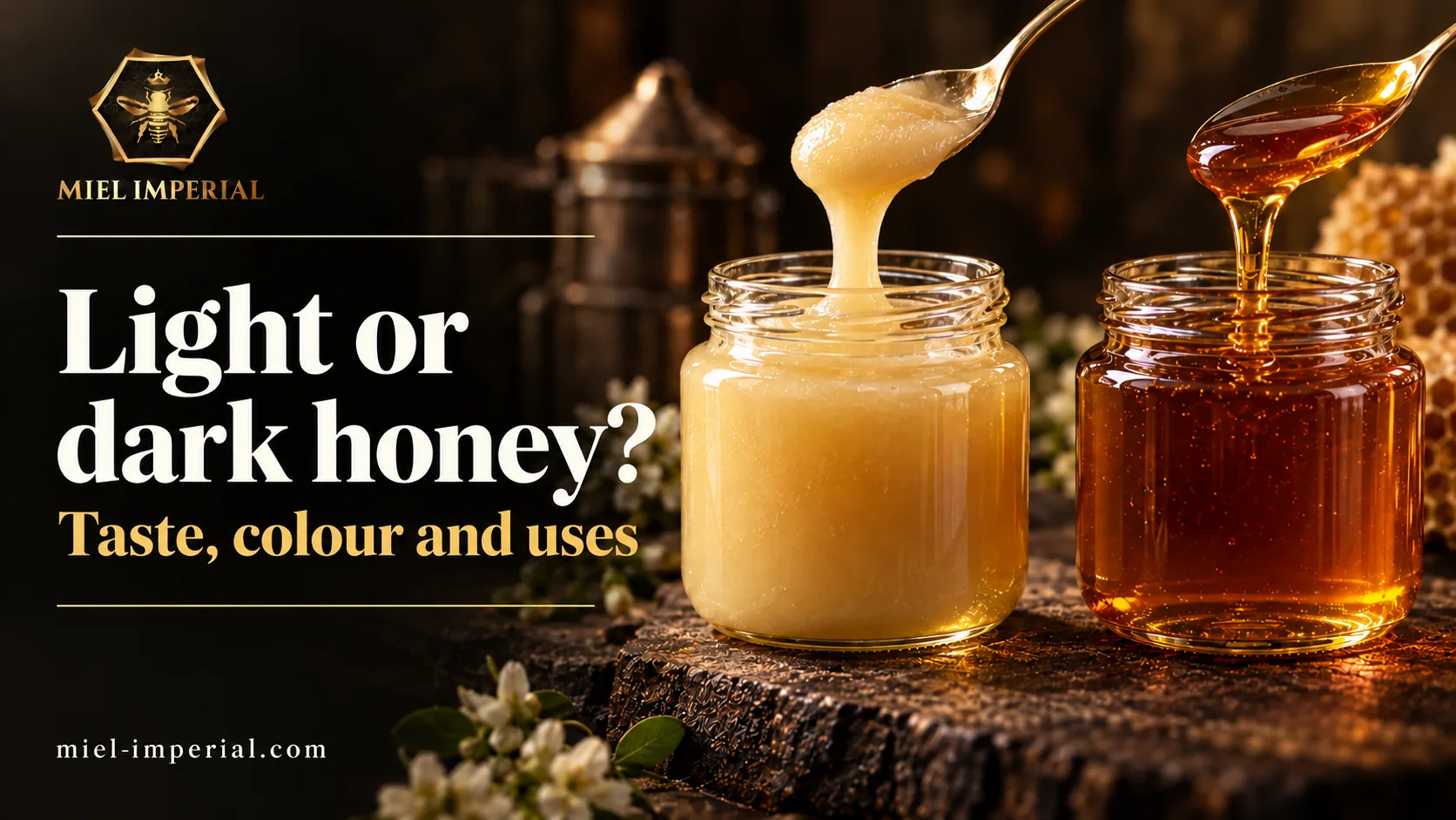 Light or dark honey: taste, colour and uses | Miel Impérial