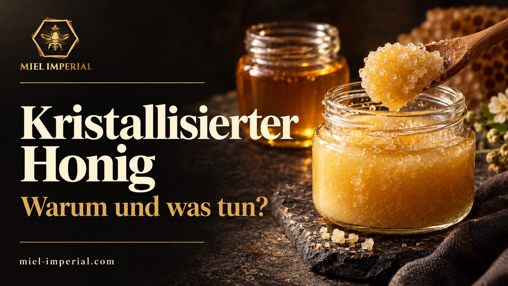 Kristallisierter Honig: warum und was tun? | Miel Impérial