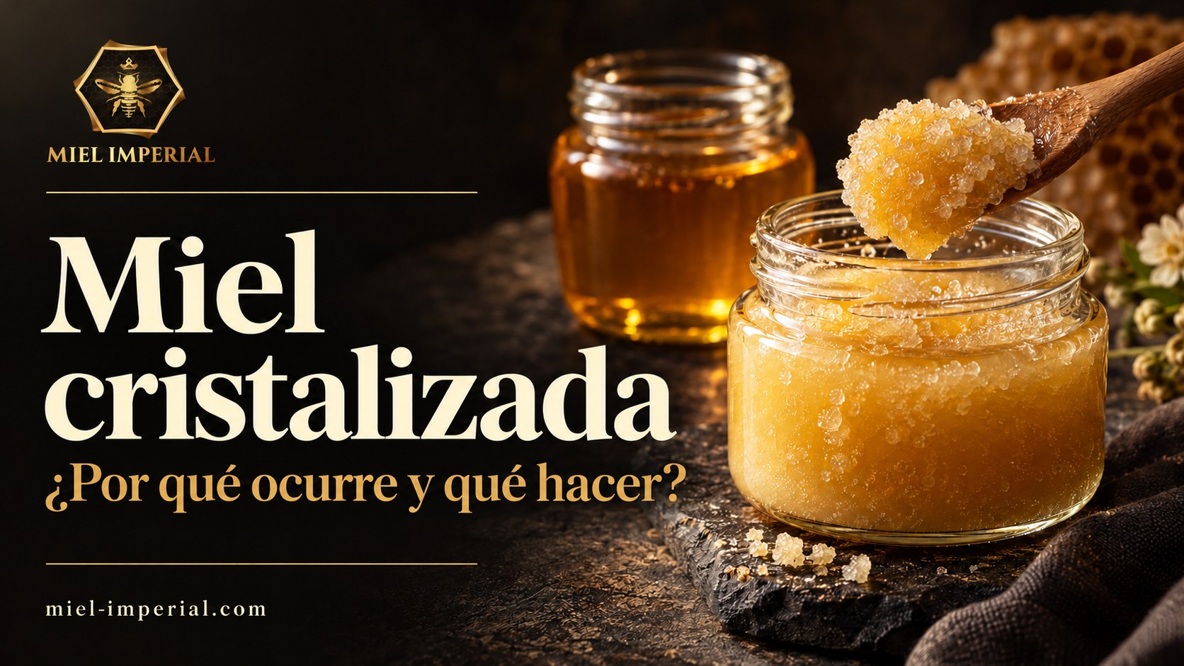 Miel cristalizada: ¿por qué ocurre y qué hacer? | Miel Impérial