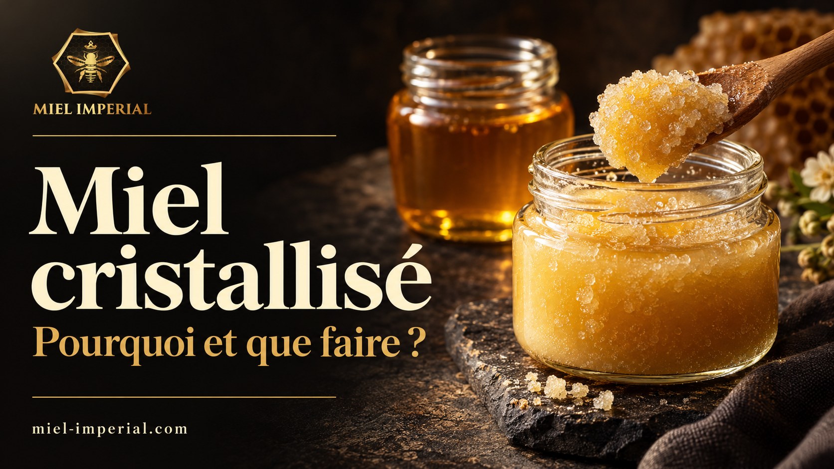 Miel cristallisé : pourquoi et que faire ? | Miel Impérial
