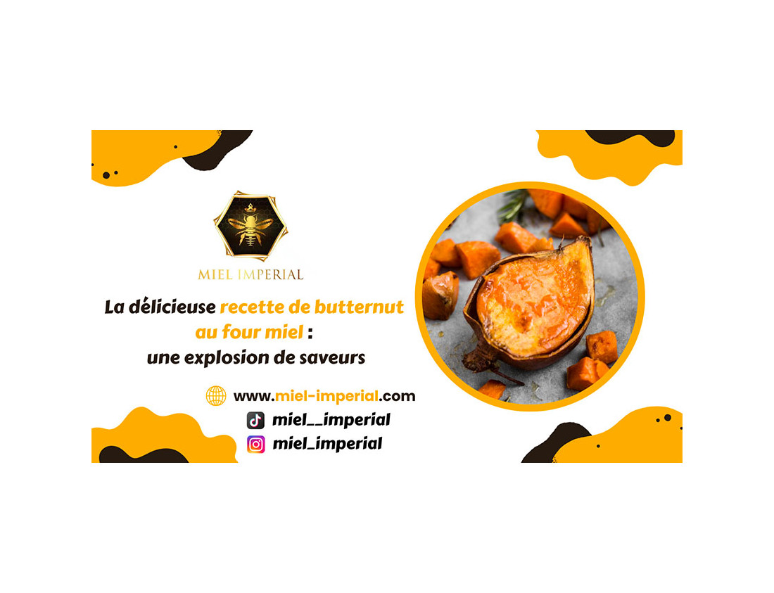 Das köstliche Rezept für Butternut aus dem Honig-Ofen: eine Geschmacksexplosion