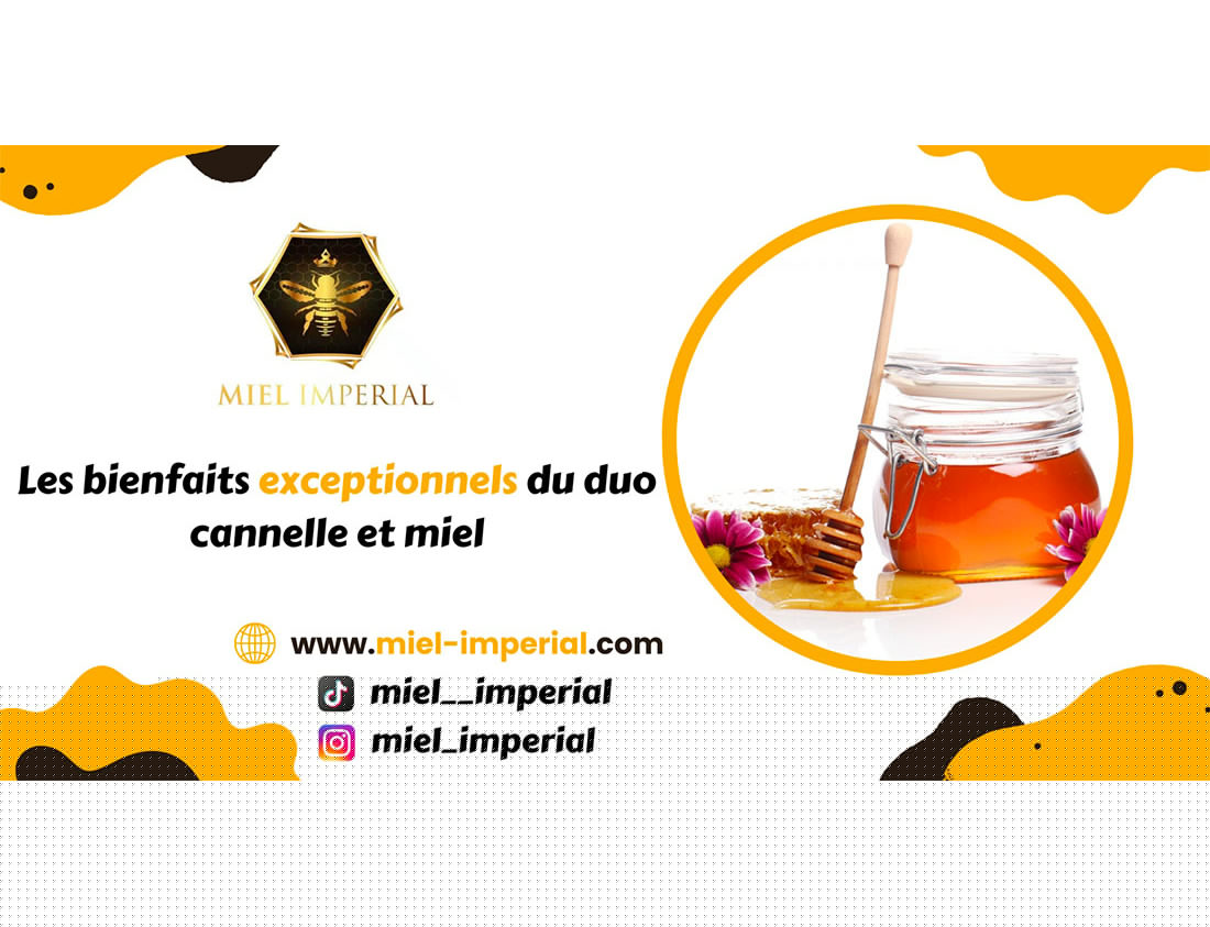 Los excepcionales beneficios de la canela y la miel