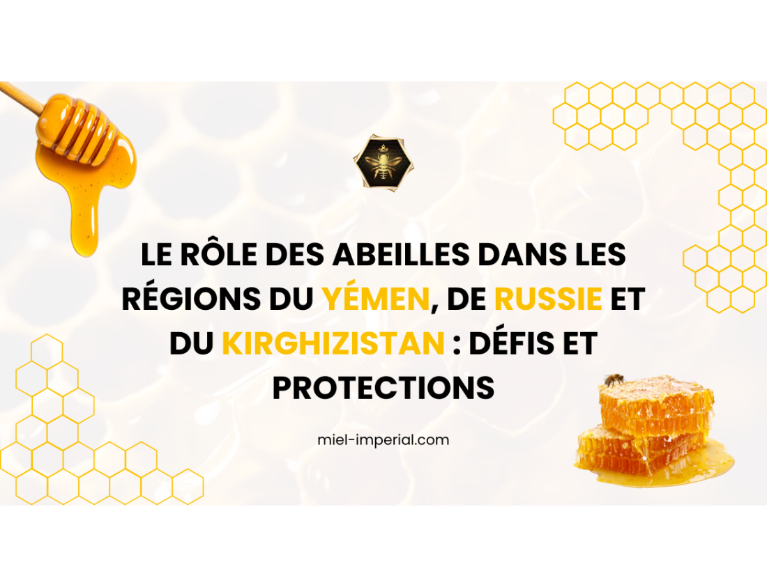 Le rôle des abeilles dans les régions du Yémen, de Russie et du Kirghizistan : défis et protections
