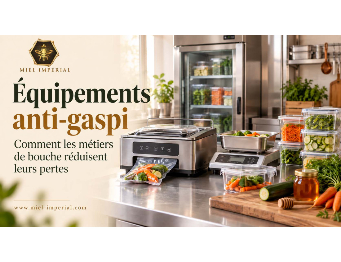 Anti-verspilling in de profkeuken: de essentiële apparatuur